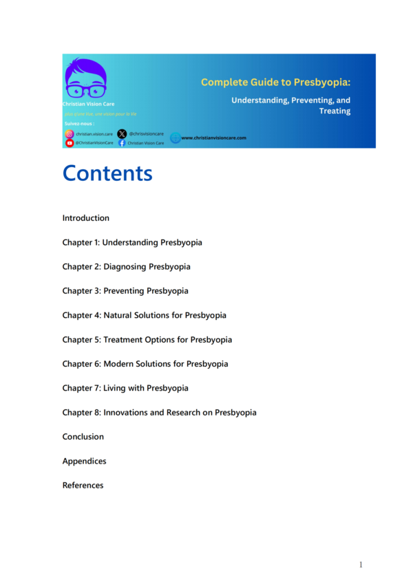 Complete guide to Presbyopia: Understanding, preventing and treating – Image 2