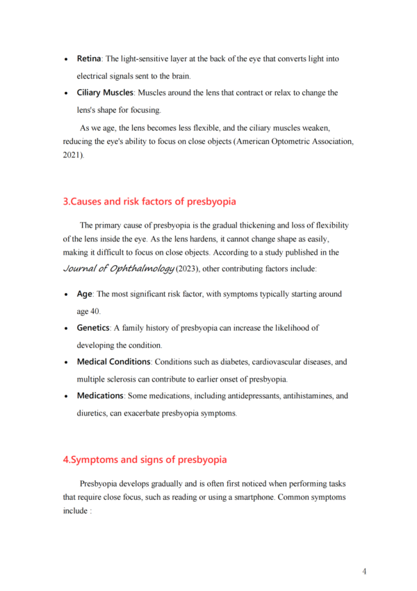 Complete guide to Presbyopia: Understanding, preventing and treating – Image 3