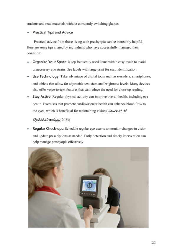 Complete guide to Presbyopia: Understanding, preventing and treating – Image 8