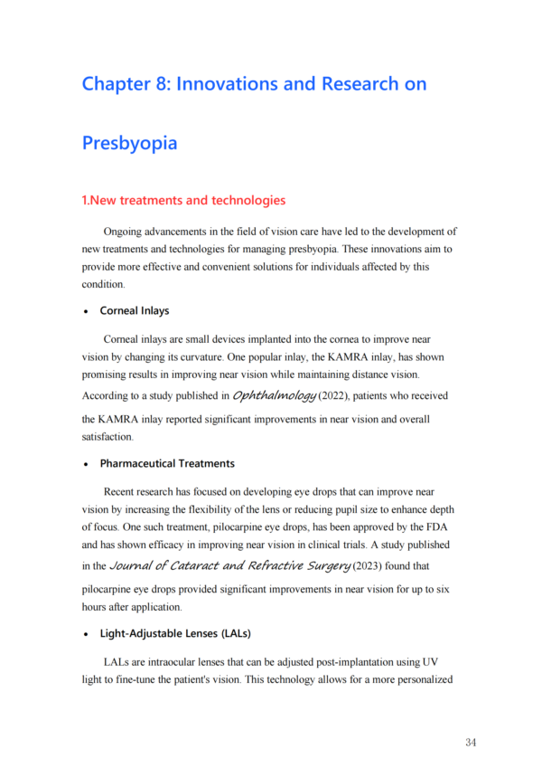 Complete guide to Presbyopia: Understanding, preventing and treating – Image 9