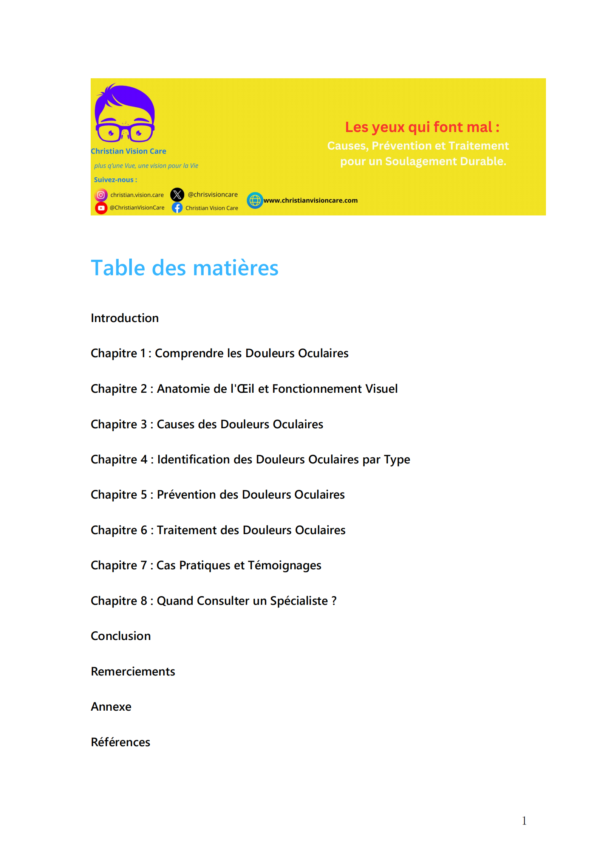 Les yeux qui font mal : Causes, prévention et traitement pour un soulagement durable. – Image 2