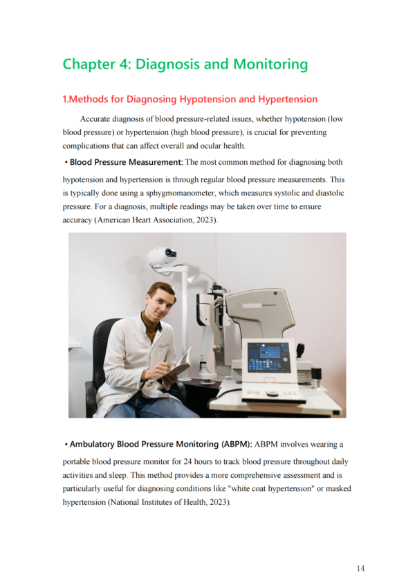 Managing Hypotension and Hypertension for Healthy Eyes : Prevention and Solutions. – Image 5