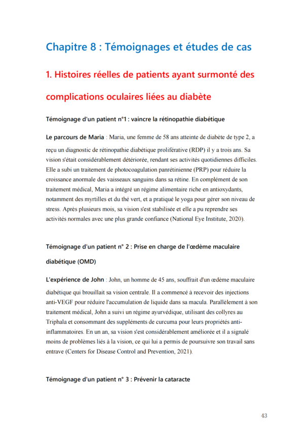 Vision et Diabète : Comprendre et Prévenir les Complications Oculaires – Image 6