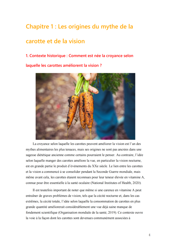 Les Carottes, vos meilleures alliées pour protéger votre vision :  Mythe ou Réalité ? – Image 3