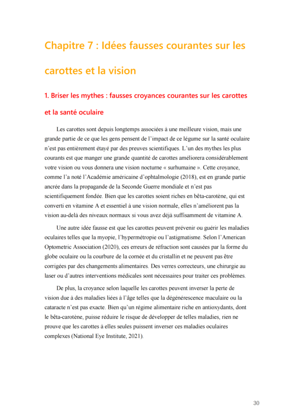 Les Carottes, vos meilleures alliées pour protéger votre vision :  Mythe ou Réalité ? – Image 5