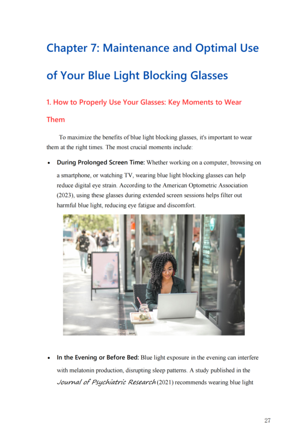 The Secrets of blue light blocking glasses: Why and how to choose them. – Image 8