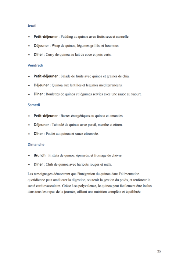 10 Bienfaits du Quinoa dans l'Organisme – Image 9